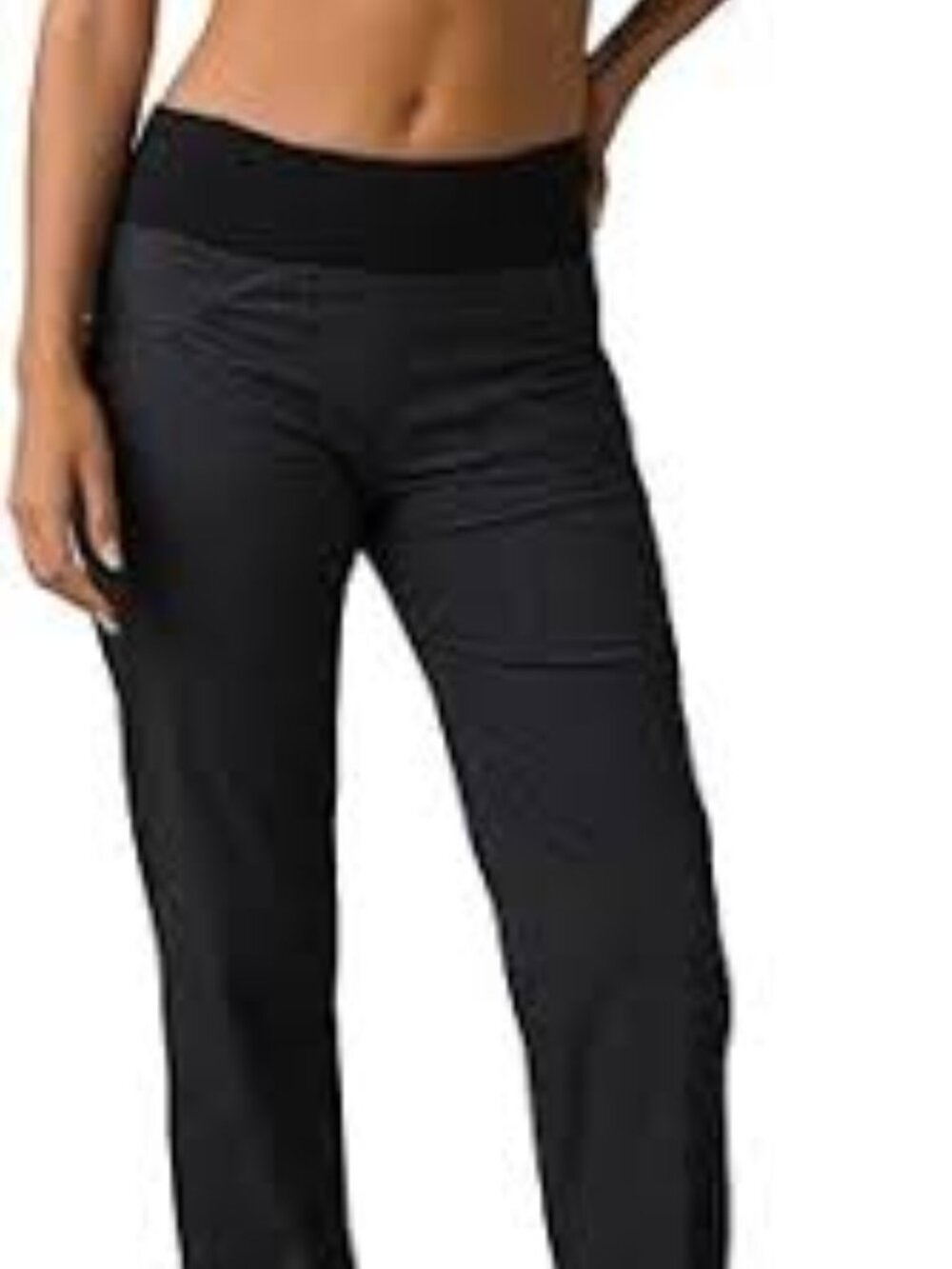 Prana Summit Straight Leg Women's M Outdoor Hiking Drawstring Ankle Yoga Pants